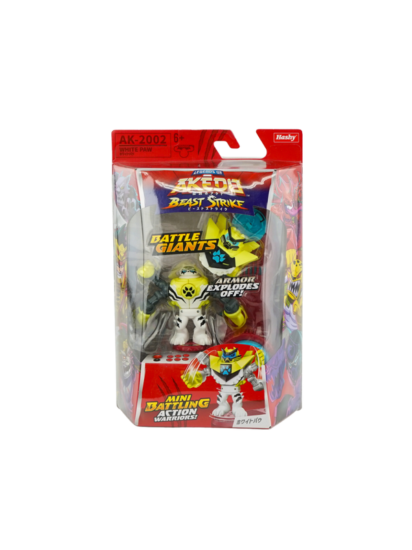 AKEDO White Paw Battle Giants & Beast Pack BS Series Action Figure