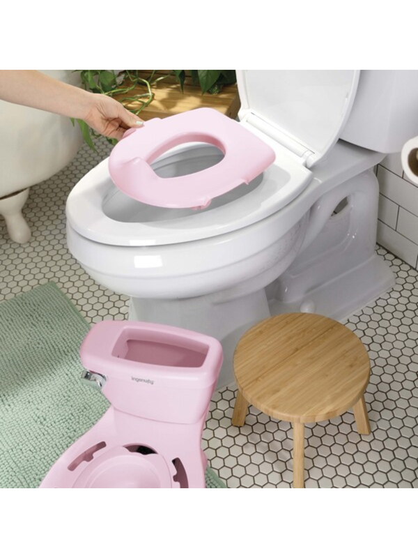 Ingenuity My Size Potty Toddler Toilet Pink