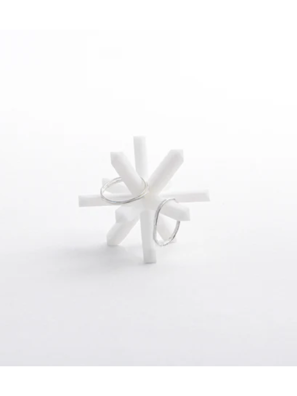Geometric Resin Decorative Object