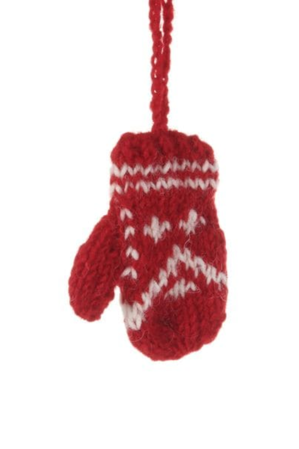 studio CLIP Christmas 2026 Hand-Knit Wool Christmas Tree Ornament