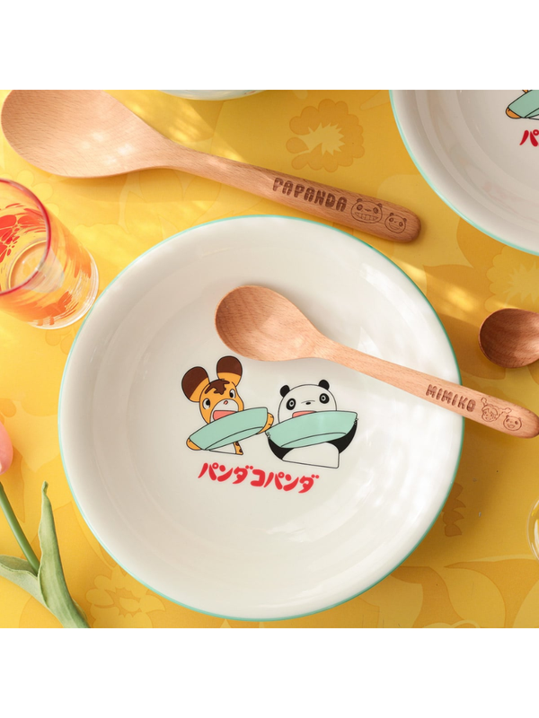Panda! Go Panda! Friendship Curry Plate