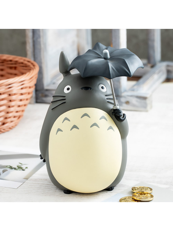 My Neighbor Totoro Large Piggy Bank – Totoro Umbrella Scene