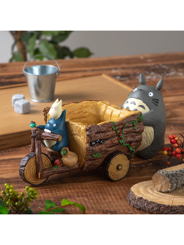 My Neighbor Totoro Planter Cover – Totoro Forest Tricycle Plant Pot Holder