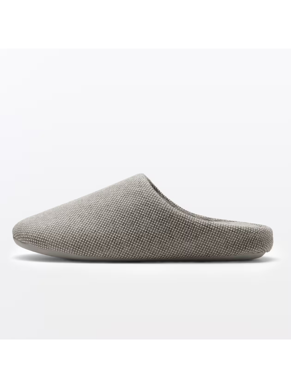 MUJI Cotton Twill Indoor Slippers with Firm Cushioned Sole