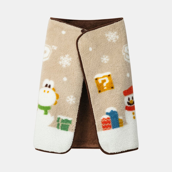 Super Mario Winter Collection Cushion Blanket