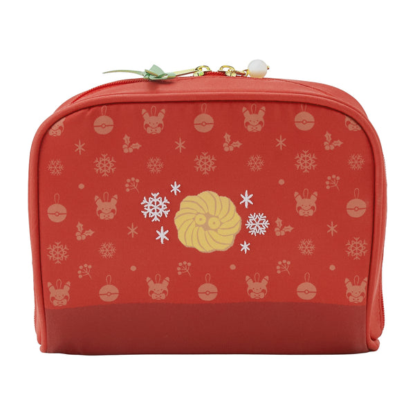 Pokemon Christmas Preparations Pouch – Pikachu Sneaking a Cookie