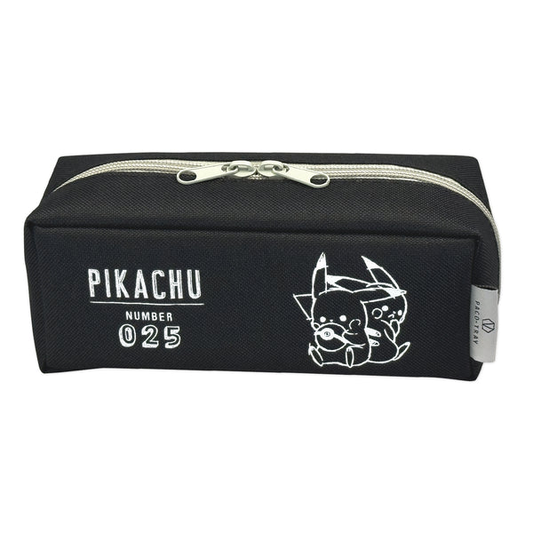Pokemon Pikachu No.025 Big Capacity Magnetic Pencil Case