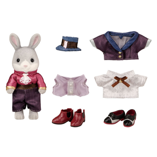 Sylvanian Families Cotton Rabbit Brother Linden Outfit