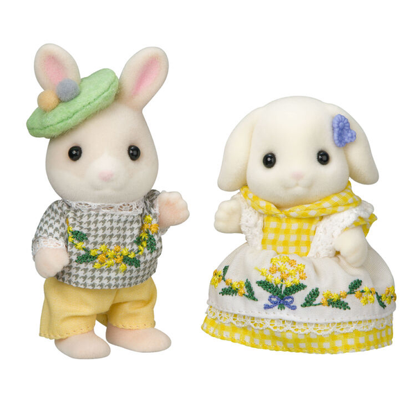 Sylvanian Families MF2024 Mimosa Embroidery Friends Pair Set