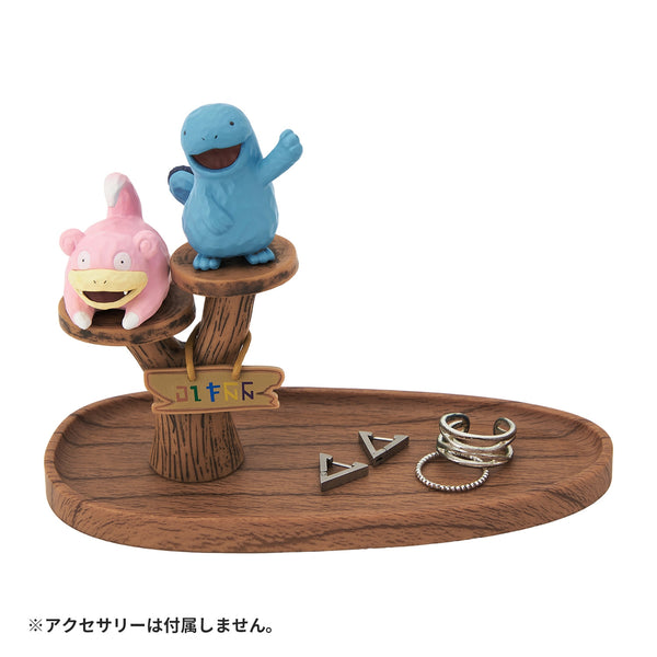 Pokemon Slowpoke & Quagsire Wood Style Small Item Tray