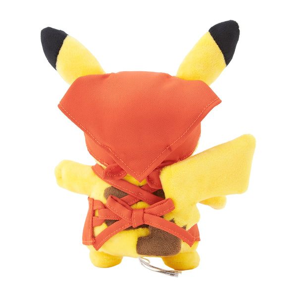 Pokemon Pikapika Mart Staff Outfit Plush Pikachu