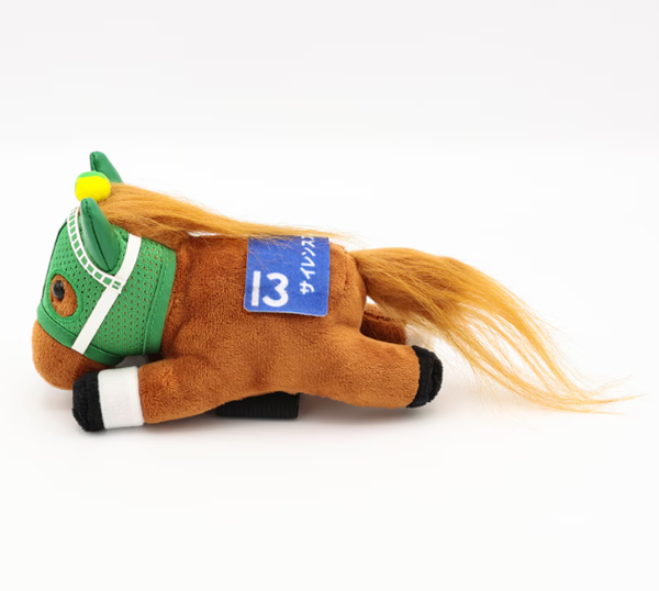 JRA Idol Horse Cling Mascot Silence Suzuka Plush
