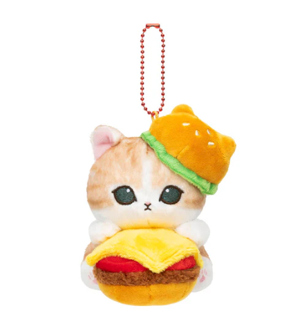 mofusand – Diner Burger Meow Mascot Keychain