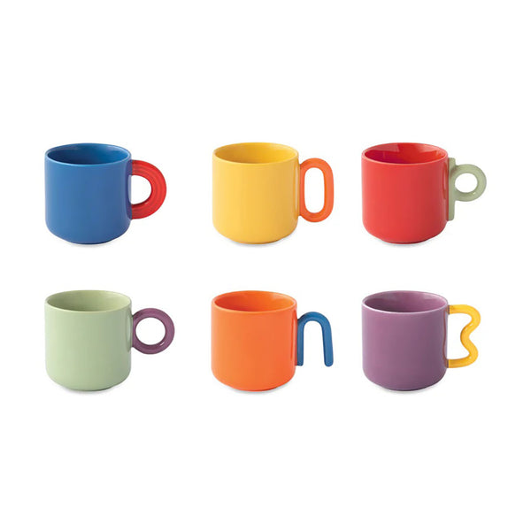 MoMA Creative Espresso Cup Set of 6