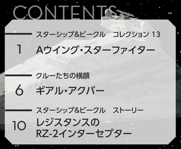 Star Wars Starship & Vehicle Collection Issue 13 Japanese