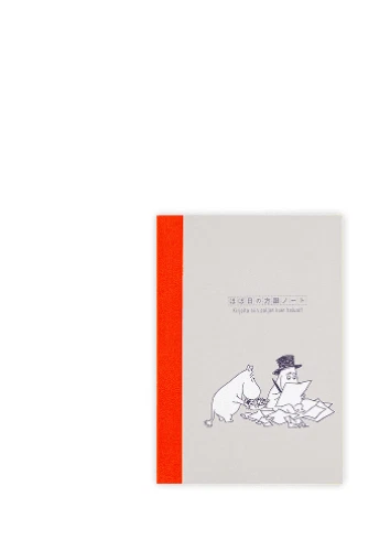 Hobonichi Techo 2026 Moomin Grid Notebook Japanese