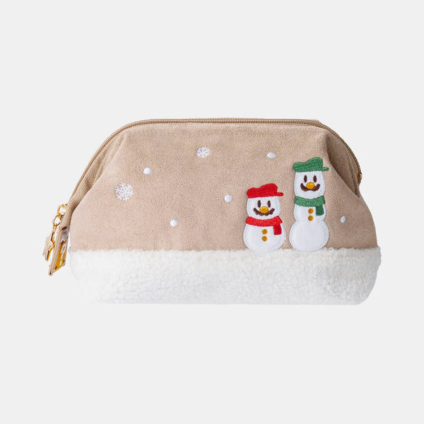 Super Mario Winter Collection Wire Pouch Small Storage Bag