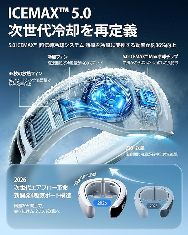 RANVOO AICE LITE Max 2026 Wearable Neck Cooler