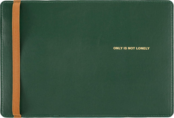 Hobonichi 2026 ONLY IS NOT LONELY Ivy Green A6 Planner Cover