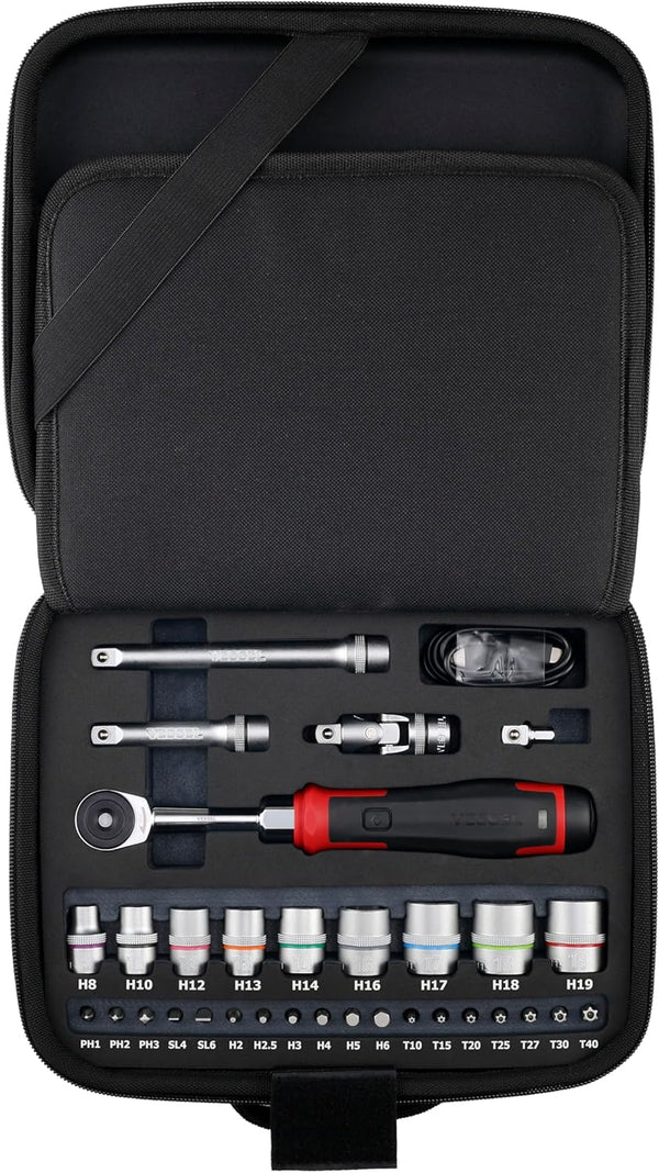 VESSEL 400ER3-1M Electric Slim Ratchet Set