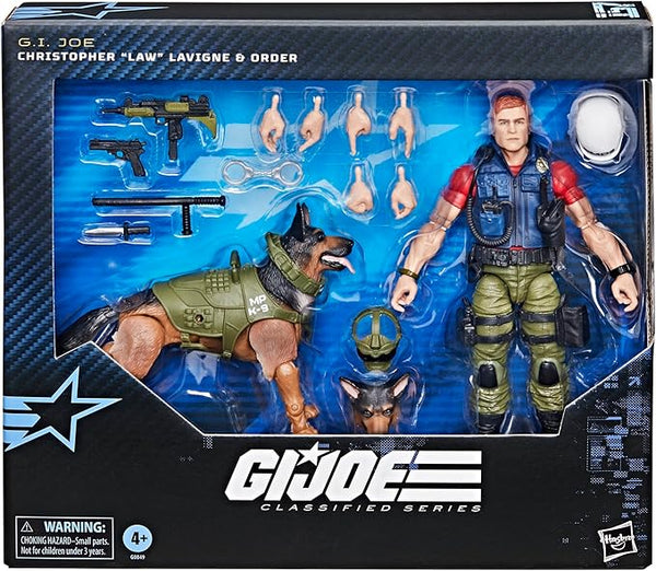G.I. Joe Classified Series #157 Christopher "Law" Raven & Order Action Figure
