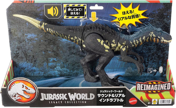 Mattel Jurassic World Sound & Real Feel Indoraptor Dinosaur Action Figure JLD32