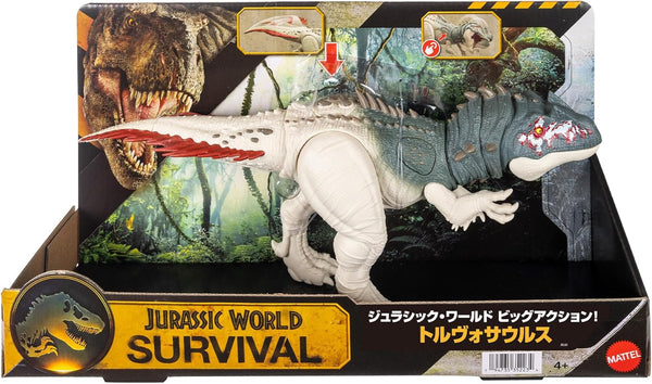Mattel Jurassic World Big Action Torvosaurus Dinosaur Action Figure JKL88 [Pre-order]