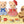 Load image into Gallery viewer, Sylvanian Families Calico Critters Biscuit Bear Brother &amp; Sister Picnic Lunch Set FS-60
