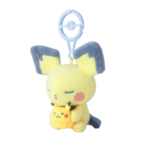 Pokemon Little Daydream Pichu Mascot Plush with Carabiner