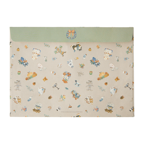 Pokemon Holiday Blessings Message Card Set