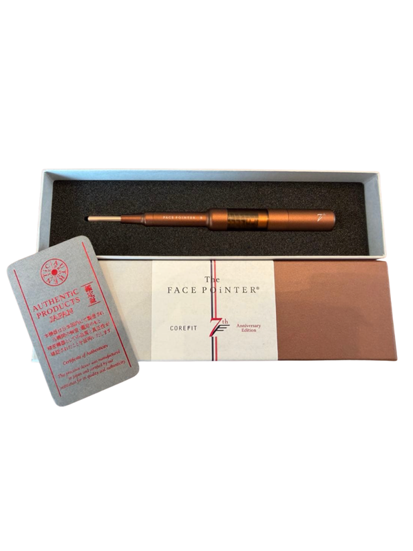 THE FACE POiNTER 7th Facial Massage Tool Deep Red Japanese Beauty Pressure Point Tool