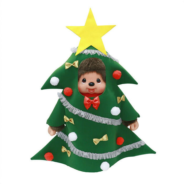 Sekiguchi Christmas Tree Monchhichi 2L Size Boy Plush Doll