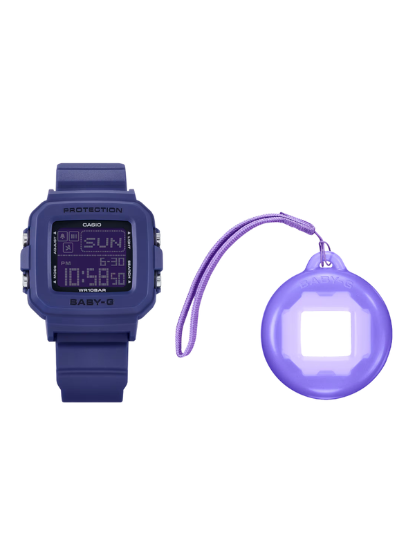 Casio BABY-G BGD-10K-2JR Digital Watch with Detachable Holder