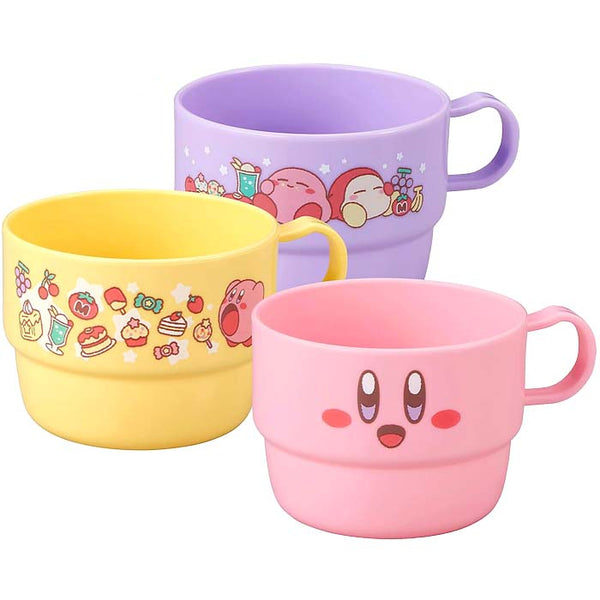 Kirby Plastic Cups Set of 3