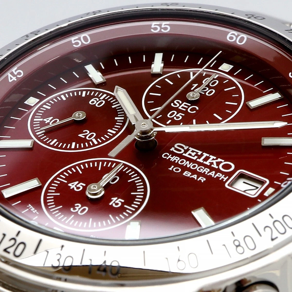 Seiko Spirit SBTQ045 Quartz Chronograph Watch