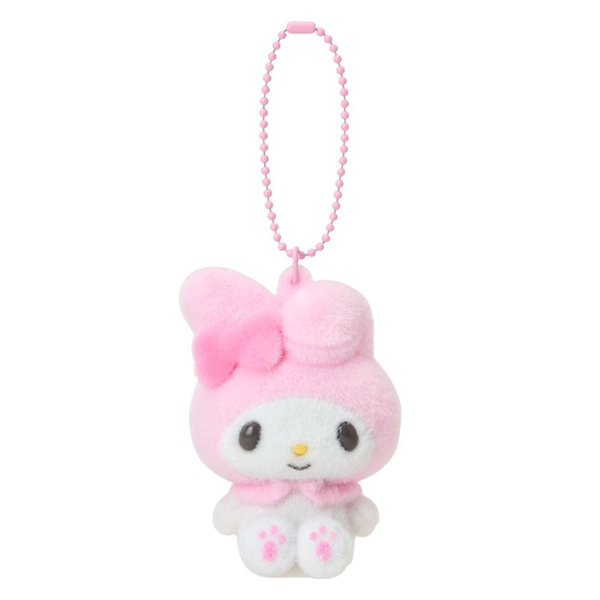 Sanrio My Melody Flocked Mascot Holder