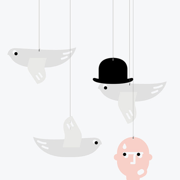 Magritte Inspired Mobile Kit