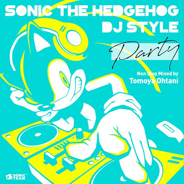 SEGA Sonic The Hedgehog CD Tomoya Ohtani DJ Style PARTY Non Stop Mix Album