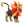 Load image into Gallery viewer, Pokemon Scale World Kalos Region Lysandre &amp; Pyroar Figure Set
