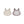 Load image into Gallery viewer, Le Creuset Mini Cat Plate Set (2 Pieces)
