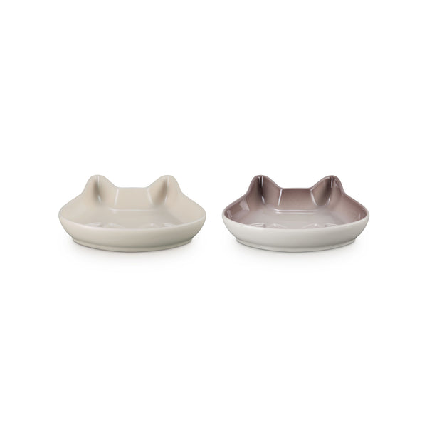 Le Creuset Mini Cat Plate Set (2 Pieces)