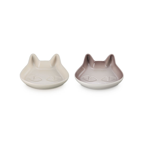 Le Creuset Mini Cat Plate Set (2 Pieces)