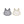 Load image into Gallery viewer, Le Creuset Mini Cat Plate Set (2 Pieces)
