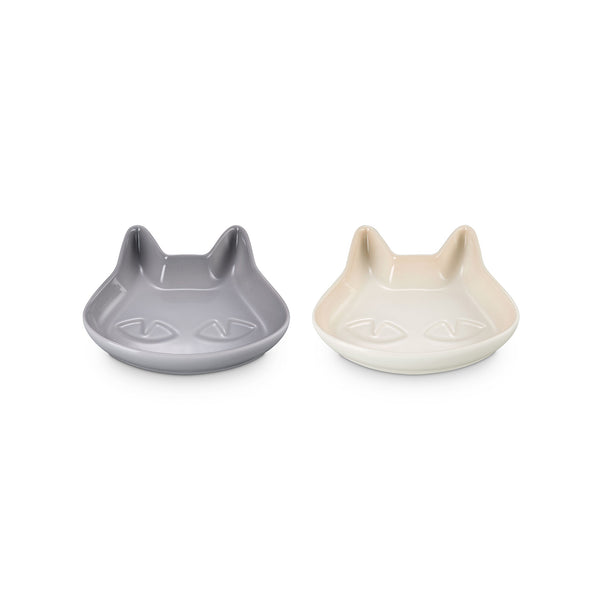 Le Creuset Mini Cat Plate Set (2 Pieces)