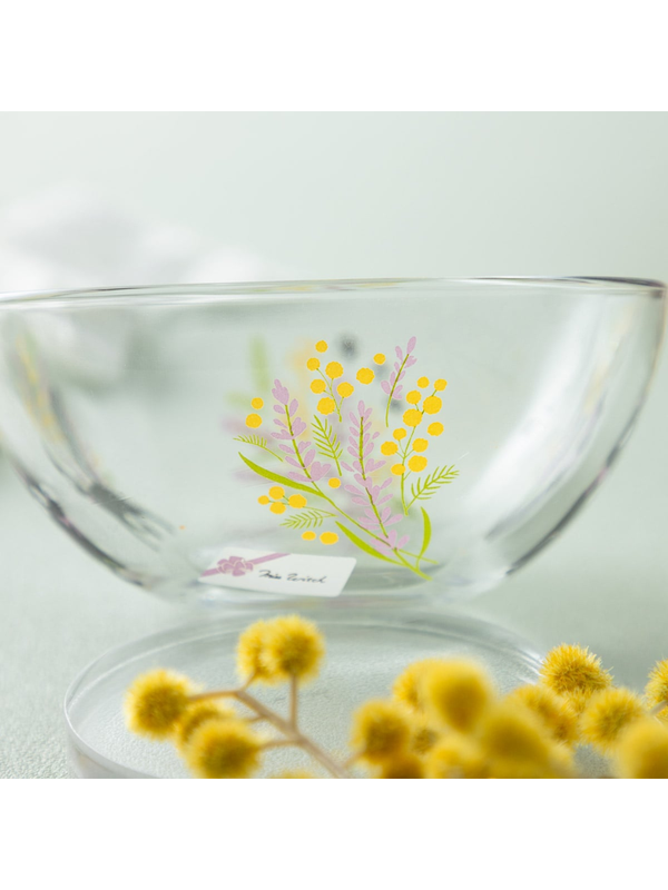 Kiki's Delivery Service Flower Bouquet Square Glass Bowl