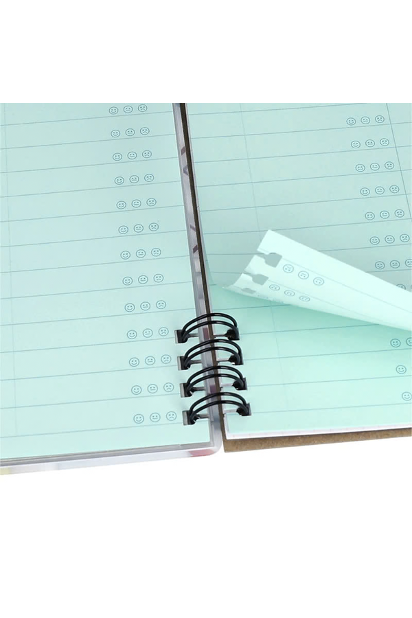 Rollbahn Flexible Life Log L Notebook Set – Yachiyo Katsuyama Illustrated Design