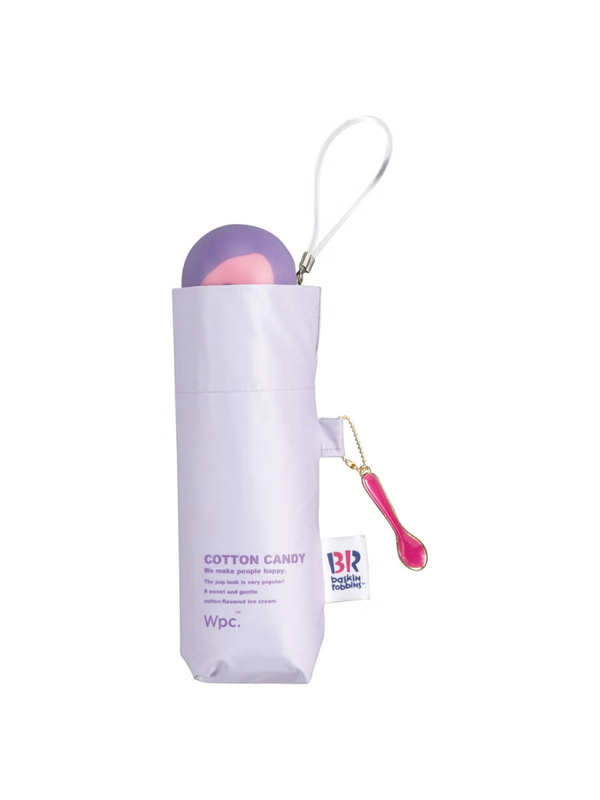Baskin-Robbins x Wpc Mini Folding Sun Umbrella Ice Cream Design