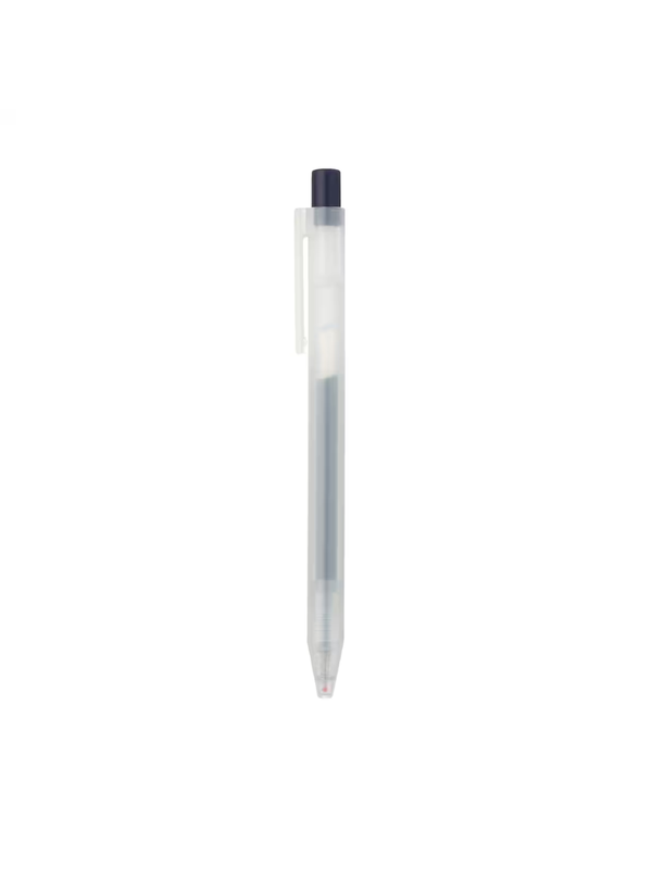 MUJI Knock Type Gel Ink Ballpoint Pen
