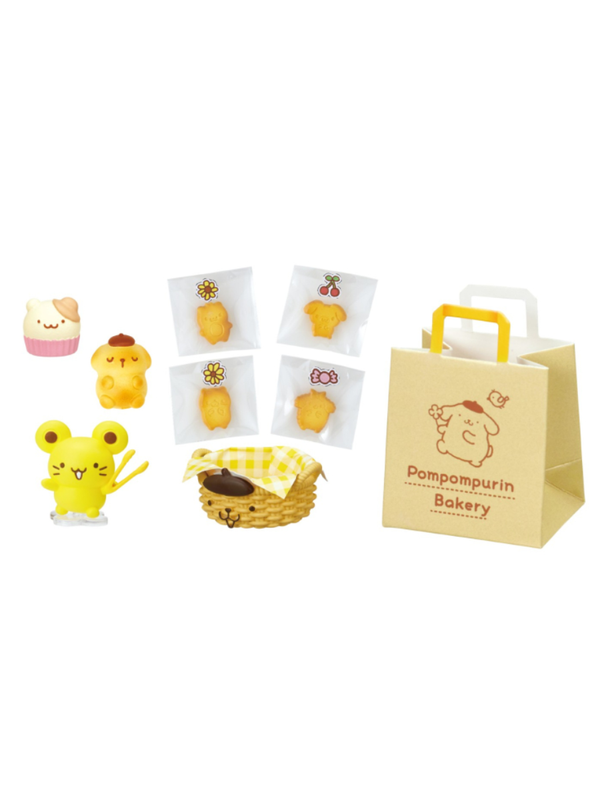 Pompompurin Bakery Mini Figure Set