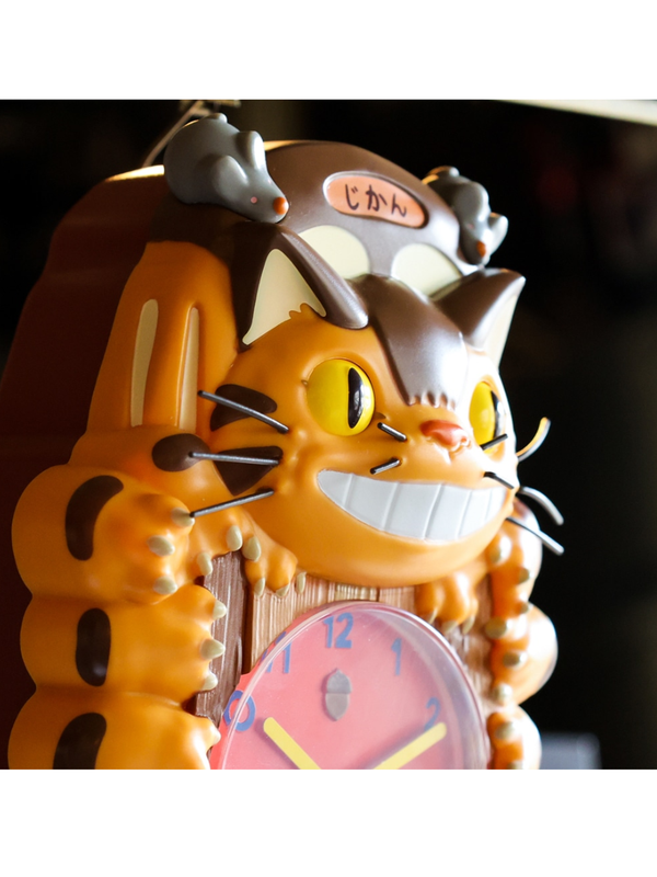 My Neighbor Totoro Catbus Pendulum Wall Clock